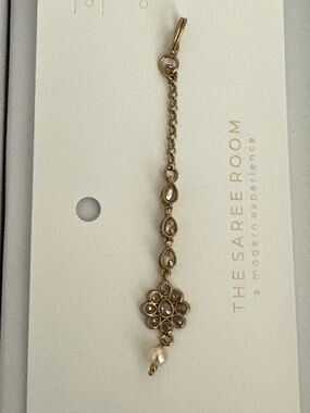 Indian gold and pearl tikka